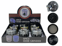 LION SMOKE SPICE HERB 4 PARTS GRINDER ZNG413 BOX OF 6