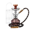 MYA SILVER CAGE HOOKAH ASSORTED COLORS