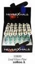 NEVER XHALE PIPE BOX OF 24 10800