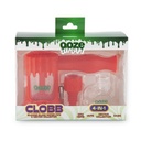 OOZE CLOBB SILICONE PIPE 4 IN 1 RED