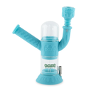 OOZE CRANIUM SILICONE GLASS WATER PIPE 4 IN 1 TEAL