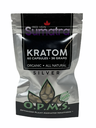 OPMS SILVER RED VEIN SUMATRA 36GM 60CT CAPSULES BAG