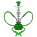 PREMIUM US4014 POSH 2 HOSE HOOKAH GREEN