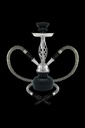 PREMIUM VENETIAN 2 HOSE US4015 HOOKAH BLACK