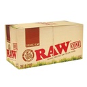 RAW  1 1/4 ORGANIC CONES 6CT BOX OF 32