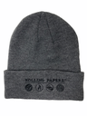 RAW GREY BEANIE