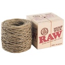 RAW HEMP WICK 250FT / 76METERS BEESWAX