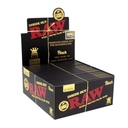 RAW KINGSIZE BLACK ROLLING PAPER 32CT BOX OF 50