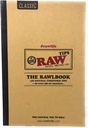 RAW THE RAWLBOOK 420+60 NATURAL CLASSIC UNREFINED TIPS