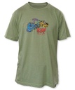 RAW X GHOST SHRIMP GREEN SHIRT - XXL