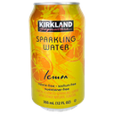 SAFE CAN KIRKLAND SPARKLING WATER LEMON