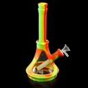 SILICONE WATER PIPE BEAKER 9.5" H77