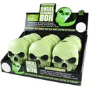 SMOKEZILLA GLOW IN THE DARK SKULL TREASURE BOX OF 6 #026010