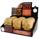 SMOKEZILLA SKULL WOOD PUZZLE BOX OF 6 #028905