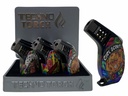 TECHNO TORCH CANNABIS STRAIN 1 SLANT TORCH LIGHTER #12156CS2 BOX OF 9