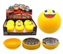 TOBACCO EMOJI GRINDER GR159 55MM 3 PARTS BOX OF 6