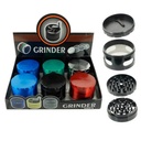 TOBACCO GRINDER GR108 61MM 4 PARTS BOX OF 6