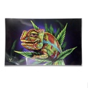 V SYNDICATE MEDIUM GLASS ROLLING TRAY - CLOUD 9 CHAMELEON