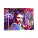 V SYNDICATE MEDIUM GLASS ROLLING TRAY HIGH VOLTAGE