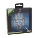 V SYNDICATE SHATTER RESSISTANT ASHTRAY HAMSA BLUE