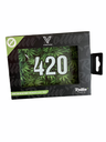 V SYNDICATE SMALL GLASS ROLLING TRAY 420- GREEN