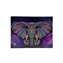 V SYNDICATE SMALL GLASS ROLLING TRAY ELEPHANT