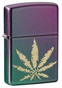 ZIPPO LIGHTER COLORFUL CANNABIS DESIGN 49185