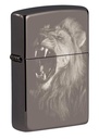 ZIPPO LIGHTER FIERCE LION DESIGN 49433