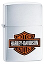 ZIPPO LIGHTER HARLEY DAVIDSON LOGO CHROME