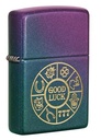 ZIPPO LIGHTER LUCKY SYMBOLS DESIGN 49399