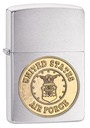 ZIPPO LIGHTER REGULAR EMBLEM-A F CREST 280AFC