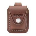 ZIPPO GENUINE LEATHER LIGHTER POUCH BROWN