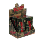RAW CAMO PREROLLED TIPS TIN BOX OF 6