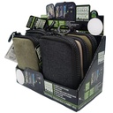 CANVAS ACCESSORIES SMOKERS POUCH W/ZIPPER BOX OF 6